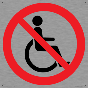 P914 Prohibition: No disabled access